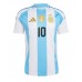 Maillot de foot Argentine Lionel Messi #10 Domicile vêtements Copa America 2024 Manches Courtes